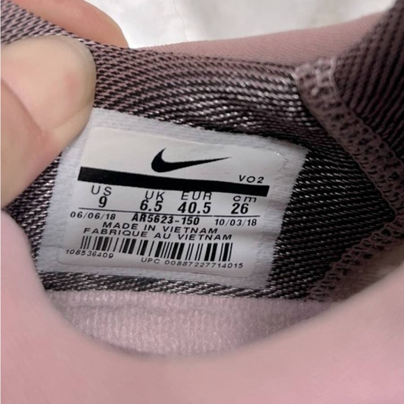 EUC NIKE METCON Flyknit 3 Crosstrain-True Berry AR5623-150 Women Sneakers Size 9 - Picture 5 of 8